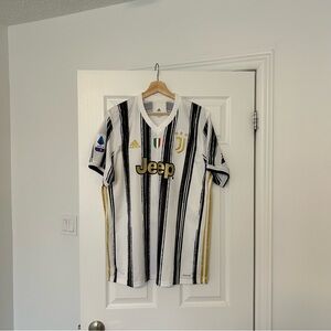 Adidas Juventus Home Jersey - Black and White